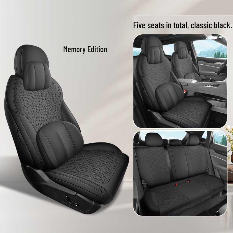 Geely Boyue 2026 Full Coverage Breathable Suede Seat Cover and Cushion
