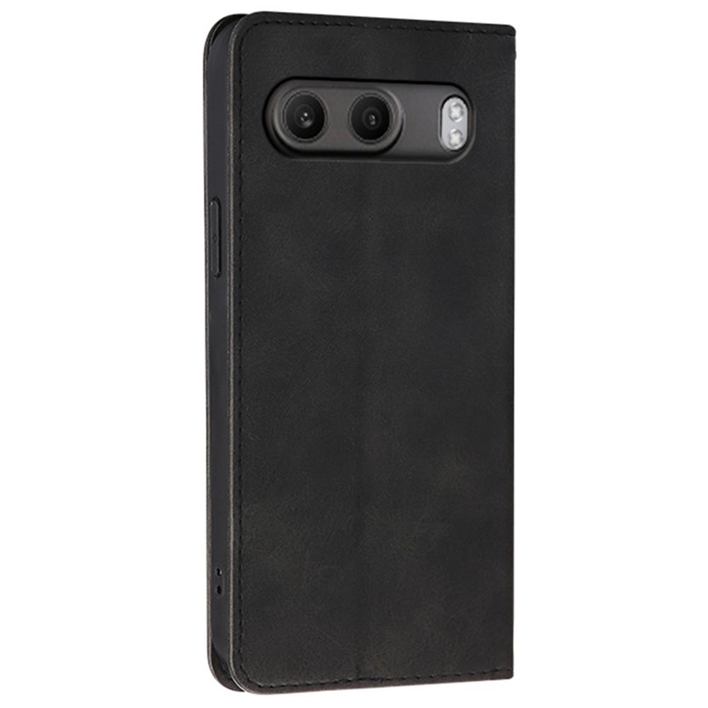 Для OnePlus Nord 4 Чехол-кошелек Кожаный чехол для телефона с текстурой телячьей кожи и скрытой магнитной застежкой