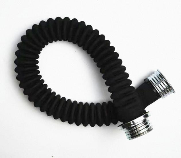 Spot Air Duct Gas Mask Tube, Full Face Head-Mounted Connector Accessory, 0.5m/1m/5m/20m