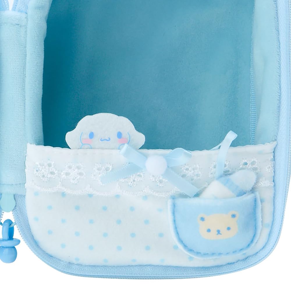 Sanrio Плюшевый кошелек Cinnamoroll Baby Cinnamoroll x 12 x 9 см Персонаж SANRIO 184683 "Наслаждайся айдолом" 15.5