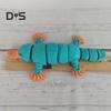 3D Printed Articulated Platypus Figurine Multi-jointed Movable Duckbill Action Figure Animal Fidget Toy Desktop Decoration Kids Adults Gift