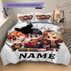 Custom Textile Light Shadow Bedding 3 Piece Set HD Print Duvet Cover Pillowcases for Teens Adult Bedroom Decoration
