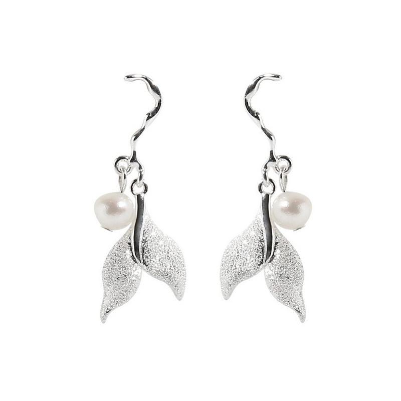 Серьги Ins Pearl Mermaid Tail, матовые, красивые, нерегулярные, серьги Mermaid, длинные, с кисточками, новые
