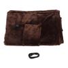 Electric Heated Blanket Small 5V Quick Heating Thickening Flannel Electric Throw Blanket Coffee