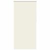 VidaXL Roller Blind Blackout Off-white 110x210 Cm Fabric Width, Day and Night Blind, Kitchen Blind, Blind 4011702