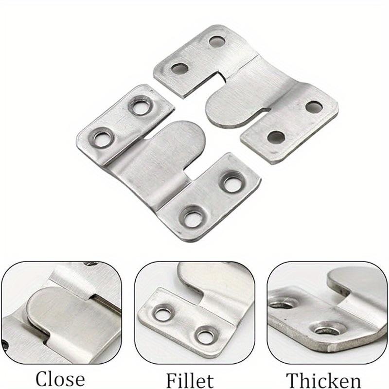 10 шт. кронштейны для скрытого монтажа, сверхпрочные вешалки для картин