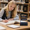 Износостойкий 3D Счетчик прочитанных книг Декор для книголюбов Книги, прочитанные в этом году Подвесной счетчик книг Ящик Ручное вращение