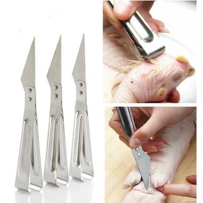 Креативная кухонная многофункциональная заколка для волос из нержавеющей стали, шерстяная заколка для свиньи, заколка для перьев, шерсть