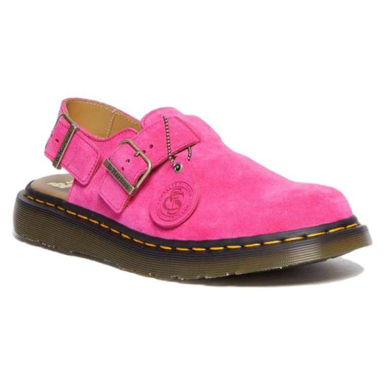 Dr. Martens Мягкие Удобные Толстая Подошва Нескользящие Сабо Унисекс Обувь Розовый 31360650
