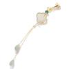 Zinc Zinc Alloy Women Hanfu Ornament Long Tassel Lapel Brooch Exquisite Chinese Style Brooch  Women