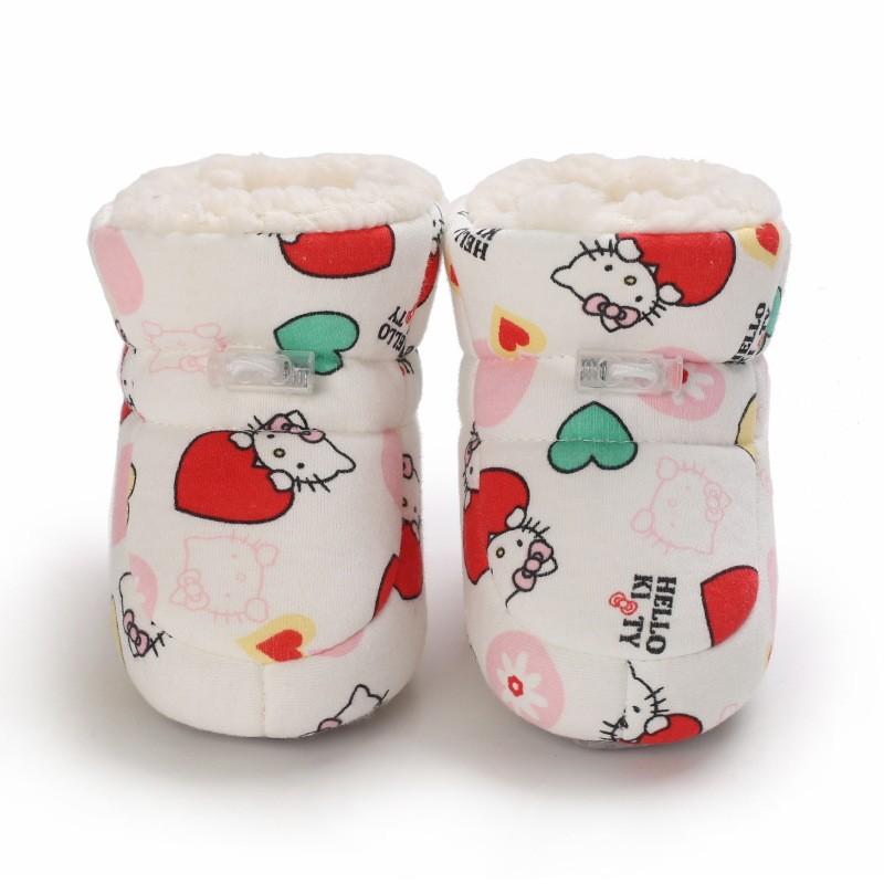 Hello Kitty Baby Winter Toddler Shoes With Soft Sole For Boys And Girls