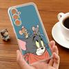 F-Смешной TomS Мультяшный J-JerryS Чехол для телефона Для Samsung S30,23,21,22,20, FE lite,S10,9,8,7 PIus Note20ultra Мягкий Прозрачный