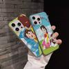 Милая Хайди Для iPhone 15 16 17 14 13 12 11 Pro Max 16E 16 Plus 17 Air Гофрированный Ударопрочный Чехол для Телефона