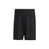 Solid Color Logo Print Sports Shorts Men Bottoms Black HD0065
