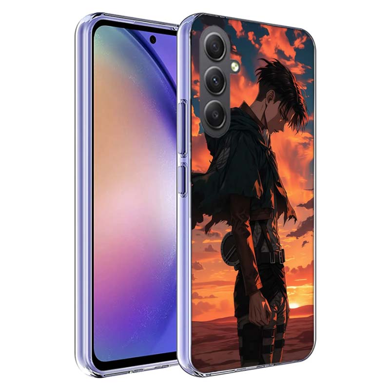 Character LEVI ACKERMAN Phone Case for Samsung A17 A37 A57 A07 A16 A26 A36 A56 A06 A02S A12 A22 A32 A52S A04S A14 A24 A34 A54 A0