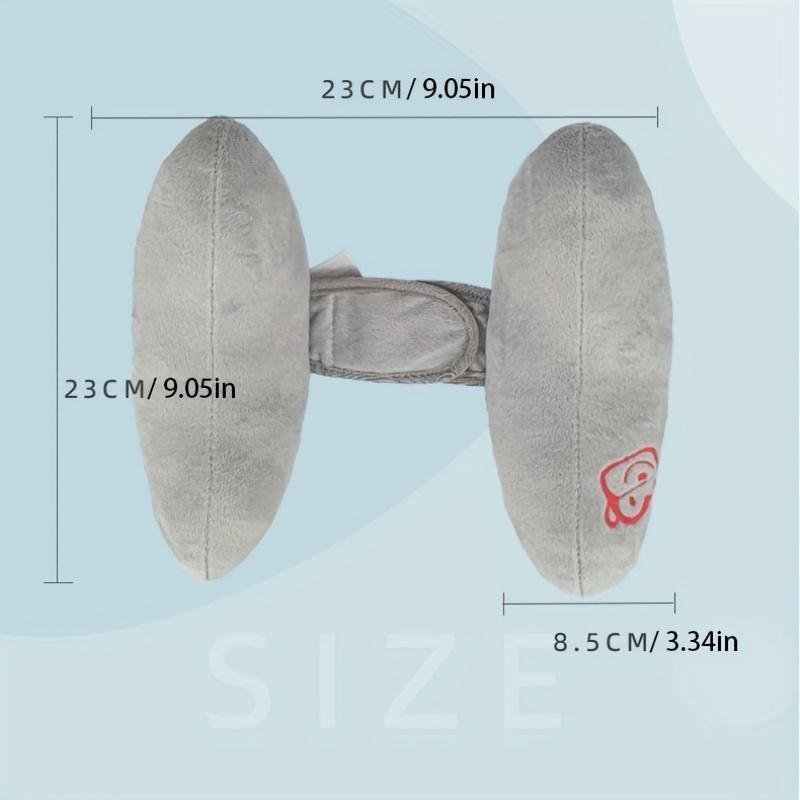 Подушка для шеи в коляску для младенцев, подушка-банан для защиты головы в автокресле, подушка для поддержки шеи в коляске для сна, мультяшный цветок