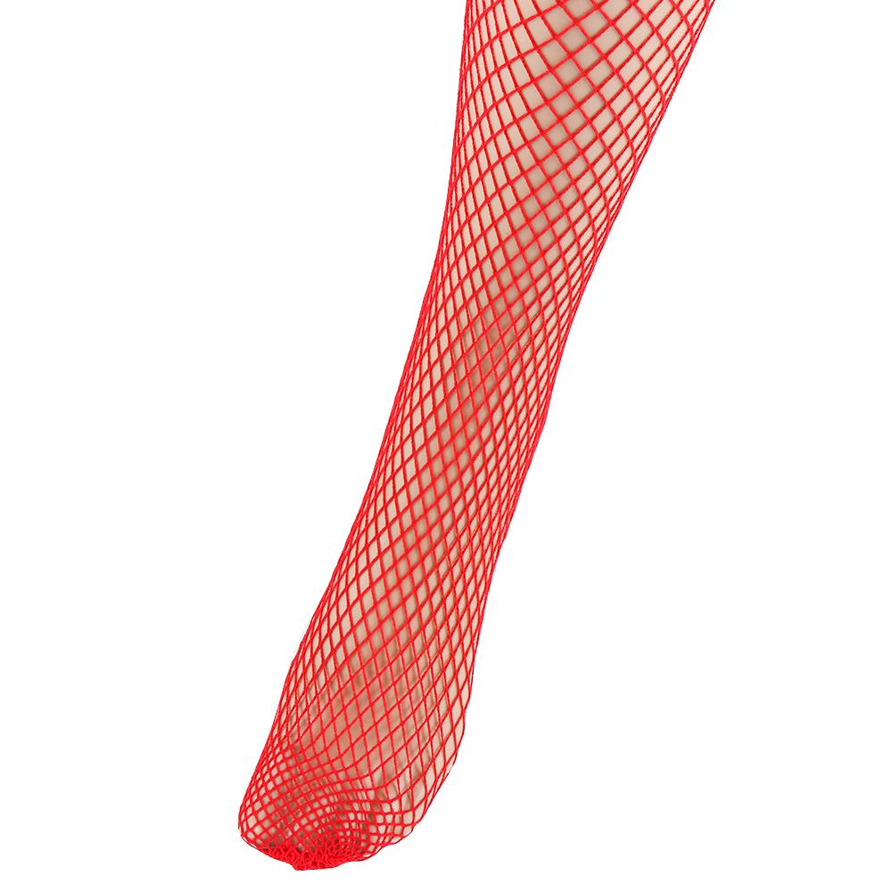 Tights Thigh Sheer Plus Size Women Lingerie Knee High Stockings Hollow Out Mesh Fishnet Stocking