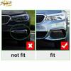 For BMW 5 Series Sport G30 2017- ABS Carbon Fiber Front Fog Lamp Light Cover