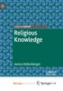 The Religious Knowledge Book
