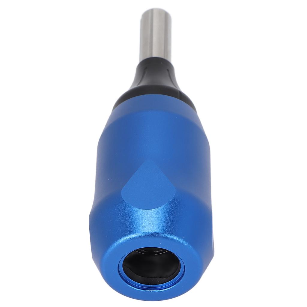 Professional Cartridge Tattoo Grips Adjustable Needle Length Aluminum Alloy Tattoo HandleBlue