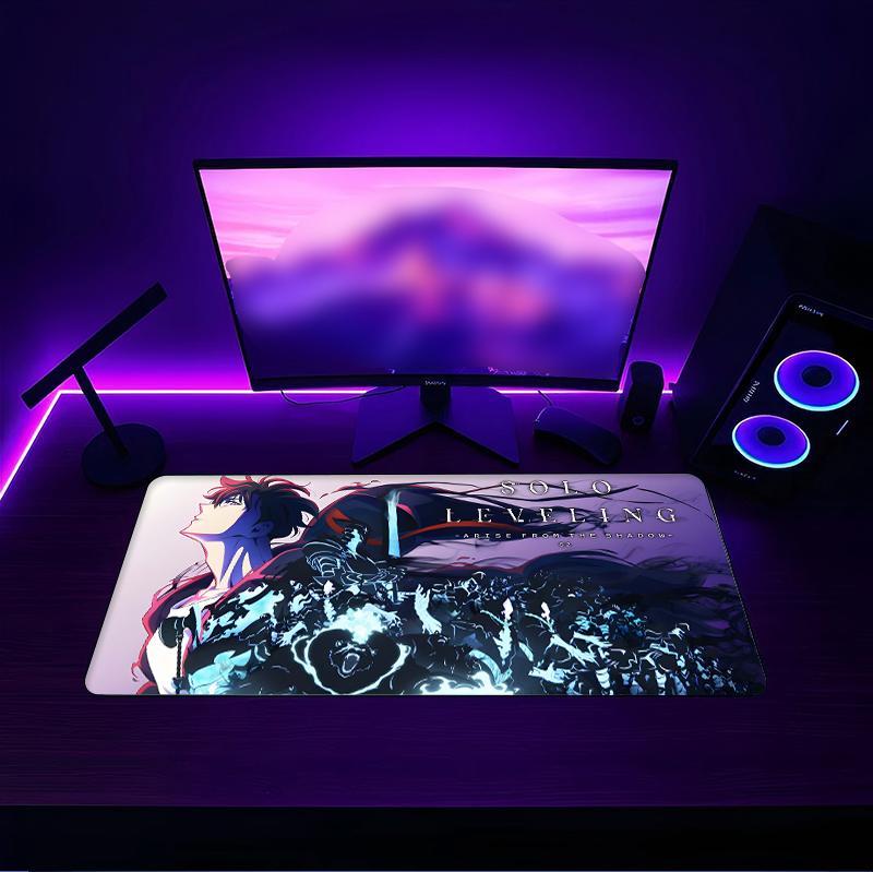 Leveling Mouse pad with a non slip rubber base suitable for home offices and an ideal gift for gamers