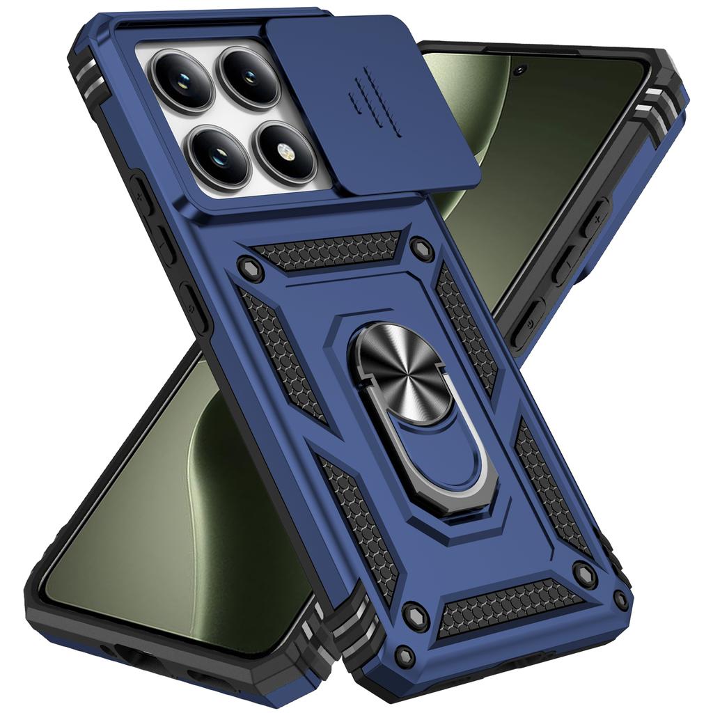 Armor Ring Bracket Shockproof Case for Xiaomi 15T Pro 14t 5g 13T 12T Pro Xiao Mi 15t Mi15t Protection Covers