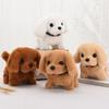 Plush Electric Puppy, Children's Simulated Teddy Dog, Can Walk and Bark, Toy Gift for Boys and Girls