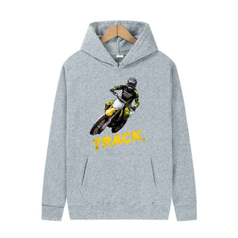 Осенняя унисекс толстовка-худи в стиле Харадзюку, уличная мужская повседневная модная одежда, с принтом дорожки, длинные рукава, спортивный топ, весенний, с карманом