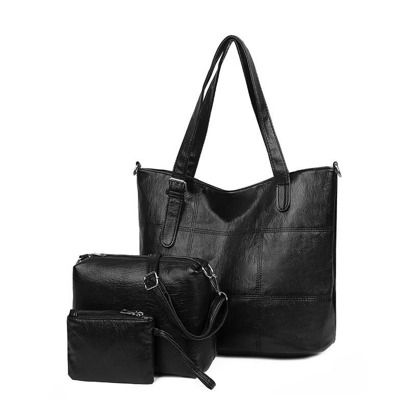 Женская сумка-тоут Новая городская сумка через плечо для мамы большой вместимости простая сумка-мессенджер сумка для мамы и ребенка