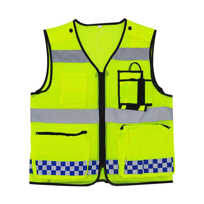 Светоотражающий жилет Weissan Yellow Mesh