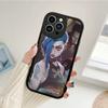 Чехол для телефона Iphone Anime Arcane Jinx для Iphone 14 13 11 12 Pro MAX 13 12 MiNi 7 8 14 plus X XS XR, защитные чехлы из овечьей кожи