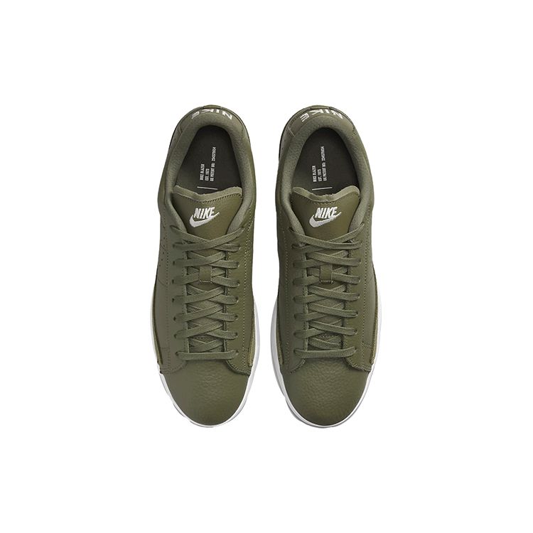 Nike Кроссовки мужские Blazer Low X Medium Olive Зеленый Парус Белый DA2045-201