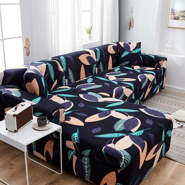 Эластичные чехлы на диван для гостиной L-образный диван, нужно купить эластичный угловой чехол для дивана, чехлы для кресла
