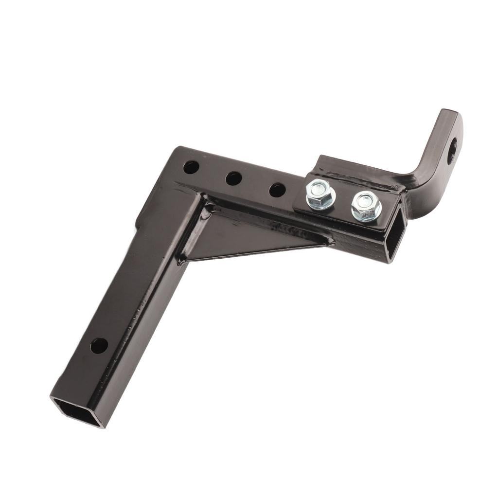 10in Drop Hitch Ball Mount 5000lbs Capacity Heavy Duty Adjustable for 2in Receiver RV Trailer