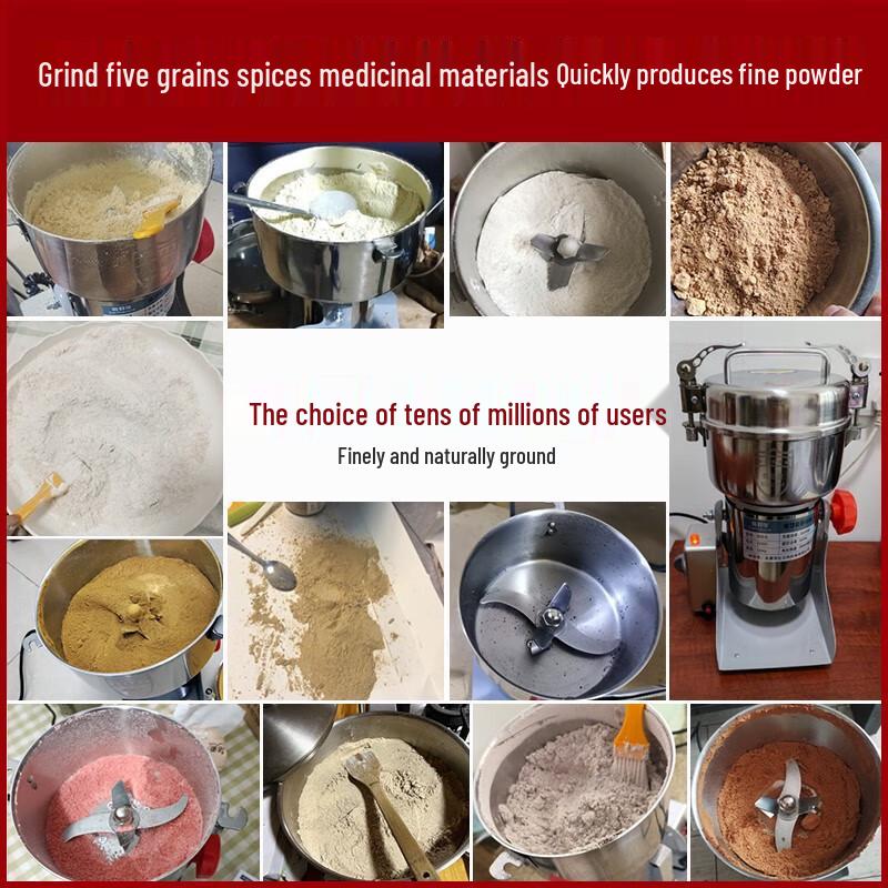 Electric Household Ultra-fine Grinder for Chinese Medicinal and Grinding Needs
