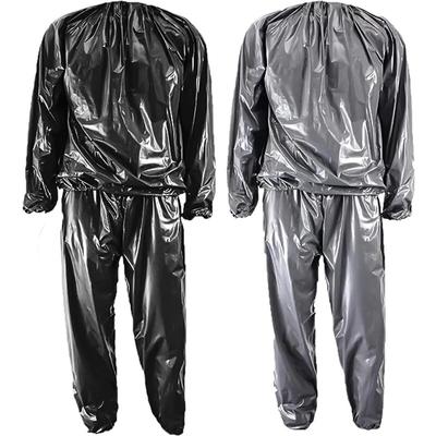 Сверхмощный костюм для сауны для мужчин и женщин, упражнения для похудения, тренажерный зал, фитнес, тренировки, анти-Rip, спортивные костюмы для сжигания жира