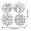 Layered Lace Frame Metal Cutting Dies Scrapbooking Stencil Die Cuts Card Embossing Photo Album Template Mold Decoration Craft