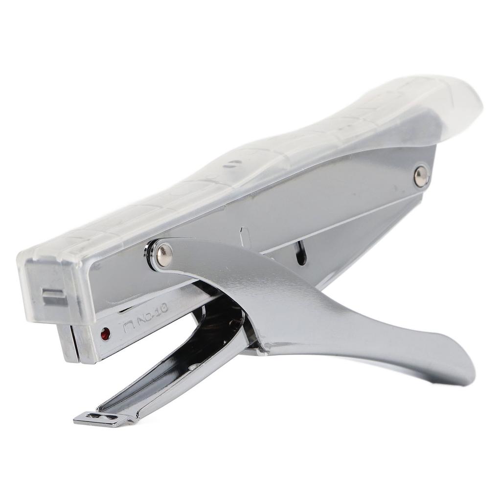 Ручной степлер Вместимость 10 листов Эргономичный Экономящий усилия Мини-степлер для скрепления документов Прозрачный