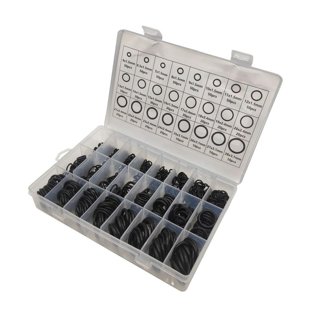 Набор резиновых уплотнительных колец для ремонта, Ассортимент уплотнительных колец, Комплект для ремонта уплотнительных колец, Сантехника для смесителя, Нитриловое уплотнительное кольцо