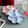 Heart Shaped Fruit Platter Creative Plates Storage Box Dried Fruit Snack Plates Divided Candy Dessert Plate Container