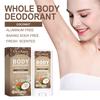 Coconut Body Deodorant Stick Remove Body Odor Lasting Fragrance Refreshing Gentle Non-irritating Body Solid Balm