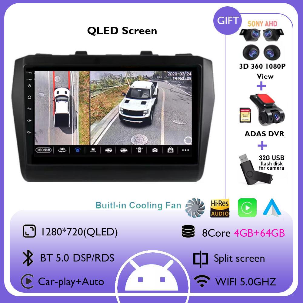 Android 14 для Suzuki Swift 5 2016 - 2021 автомобильный радиоприемник головное устройство авто BT стерео мультимедиа видео монитор GPS навигация WIFI 4G DSP