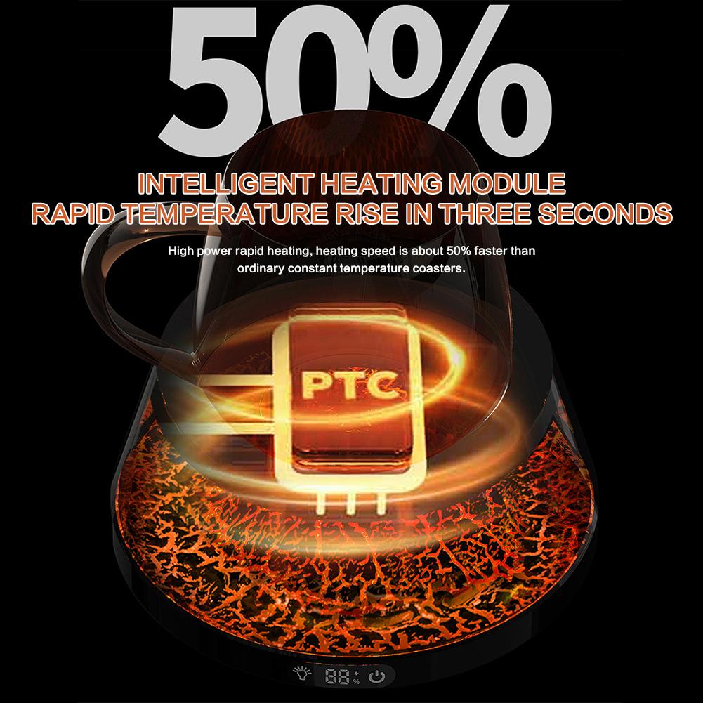 Volcanic Lavas Mug Warmers Constants Temperature Heating Coaster For Home/Office