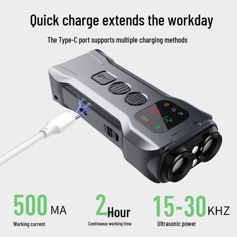 Ультразвуковой двухголовочный тренажер для собак и стоп-лай для лая