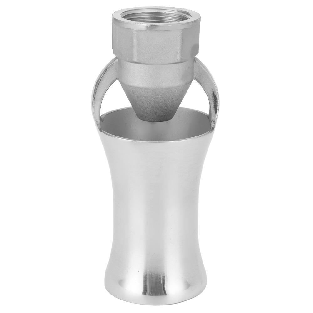 Silver Cedar Nozzle 304 Stainless Steel Fountain Sprinkler Fountain Nozzle  Courtyard Water Display