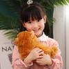 Simulation Dog Plush Toy Fully Filled Cozy Touch Soft Cute Animal Doll