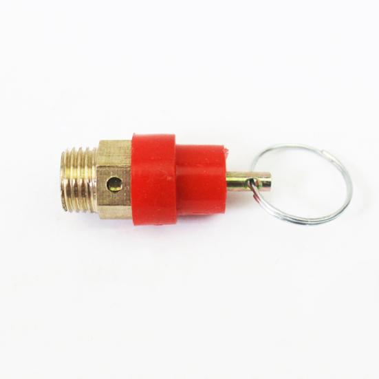 Предохранительный клапан воздушного компрессора, наружная резьба, тянущее кольцо, предохранительный клапан воздушного компрессора, поставка с завода