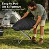 Waterproof 420D Oxford Fabric Heavy Duty Grill Cover with Adjustable Hem for Outdoor BBQ Grill 40" x 20" x 10"