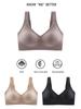 Plus Size Bra for Women Seamless Push Up Bras Comfortable Wireless Ladies Bralette Big Size Active Brassiere Sexy Underwear Mto6XL