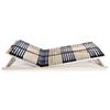 Slatted Bed Base Set 2 Pieces 42 Slats 7 Zone Support 70x200 cm